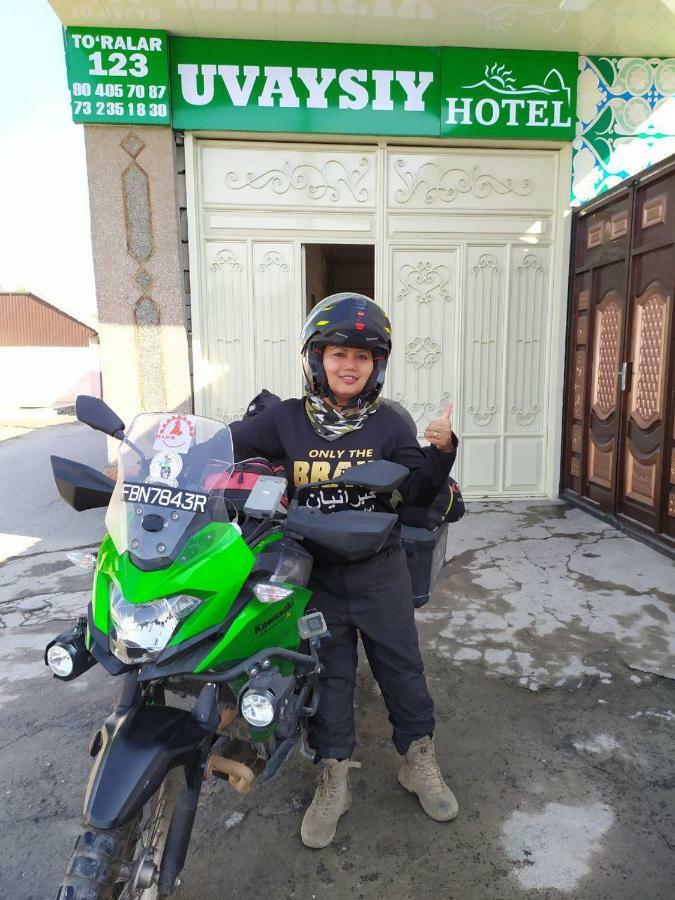Uvaysiy Family Guest House Marghilon Bagian luar foto